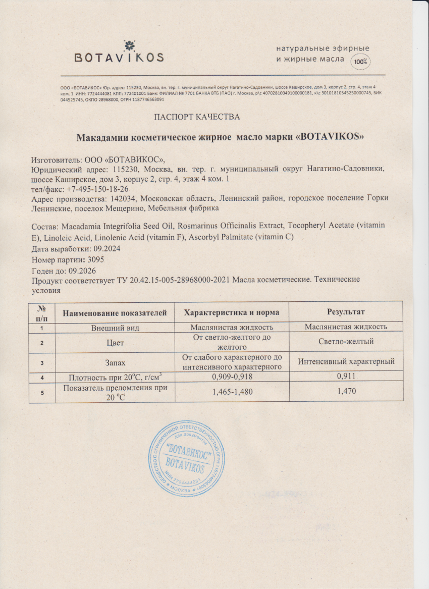 Паспорт №092024